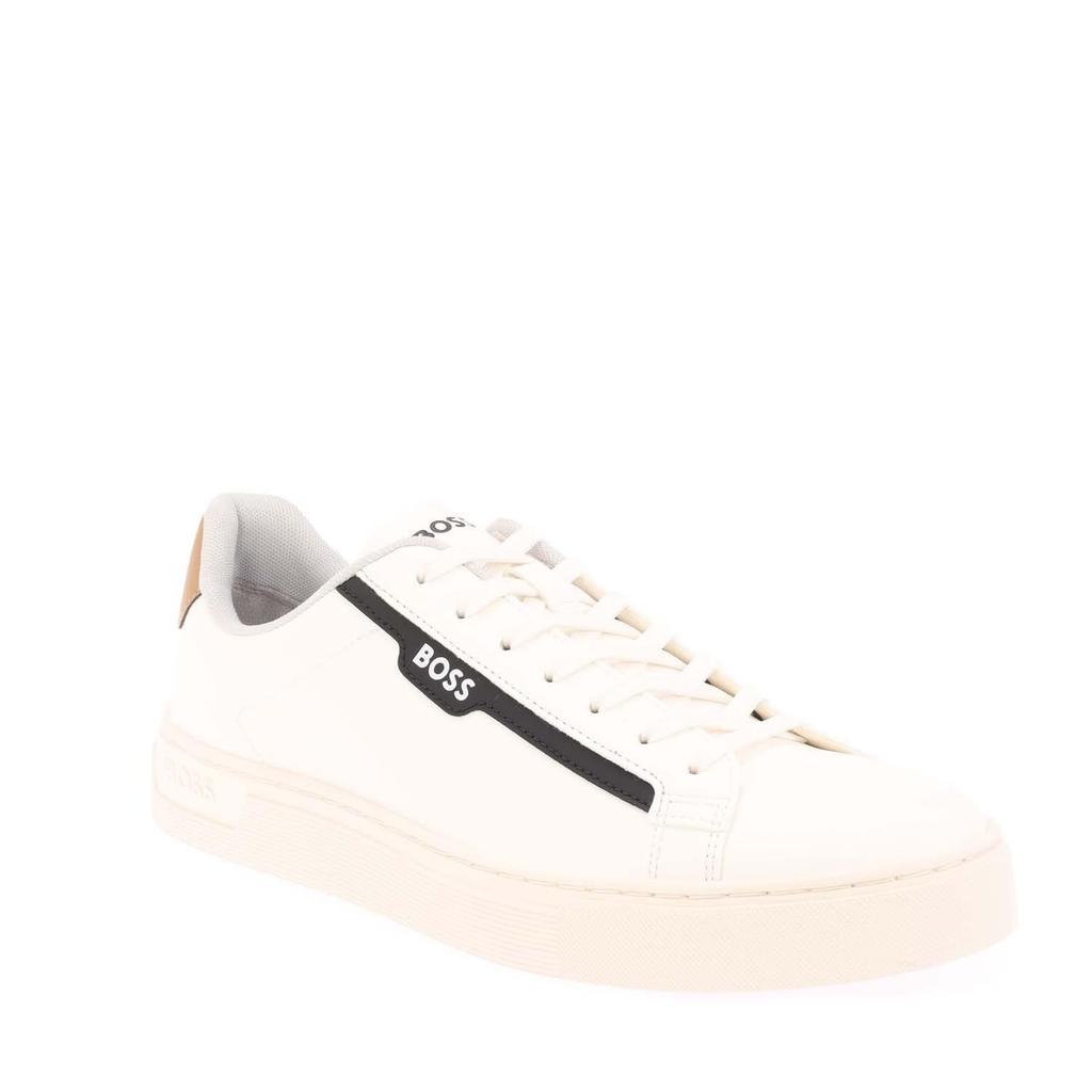 Boss Mens Rhys Suede Tennis Shoes