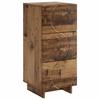 Sideboard Reclaimed Wood 33.5 X 34.5 X 75 Cm Engineered Wood
