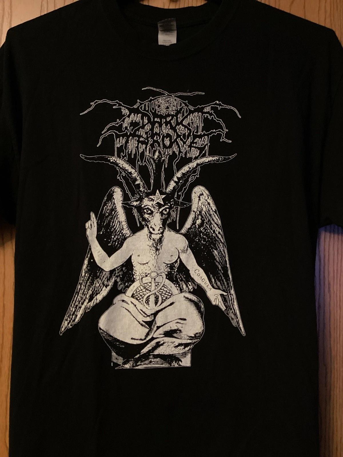Darkthrone - Norwegian Black Metal Band - Black Shirt - Graphic Print - XL L