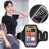 Lauf-Sport-Handy-Armbandtasche mit Tasche für Ohrhörer Autoschlüssel Reflektierender Armgurt Schweißfester Handyhalter Armtasche