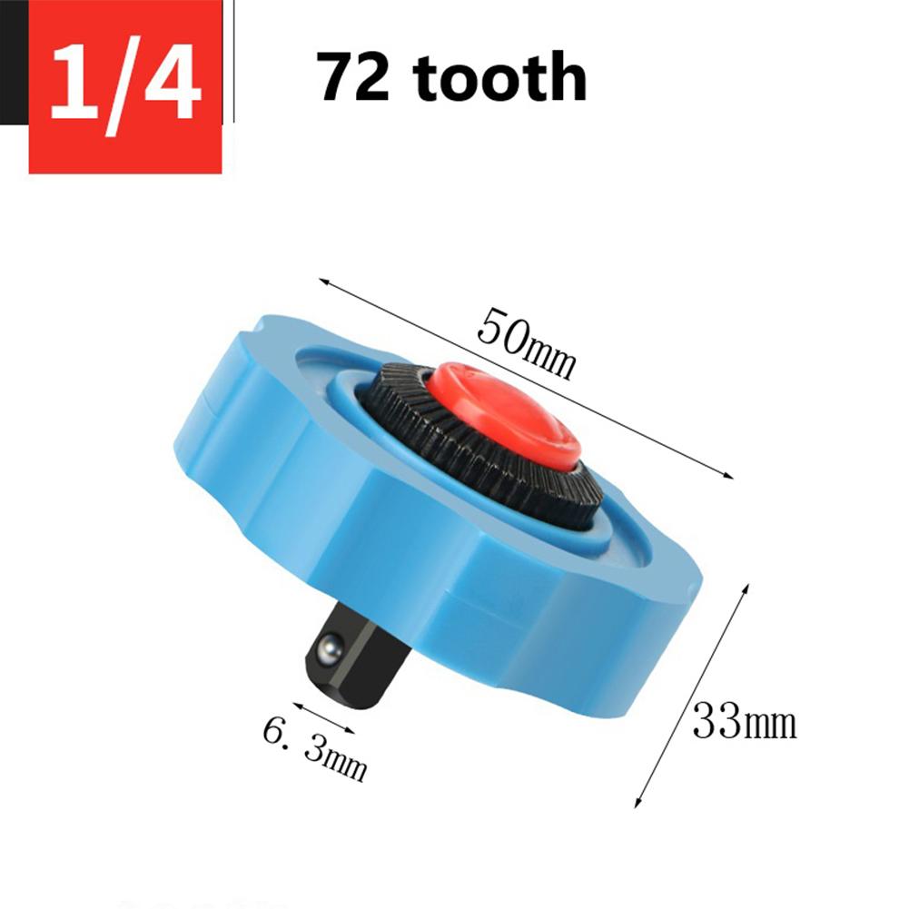 

1 2 Inch 72 Teeth Ratchet No-slip Knurled Grip Strength And Durability Tight Space Access Chrome Vanadium Steel