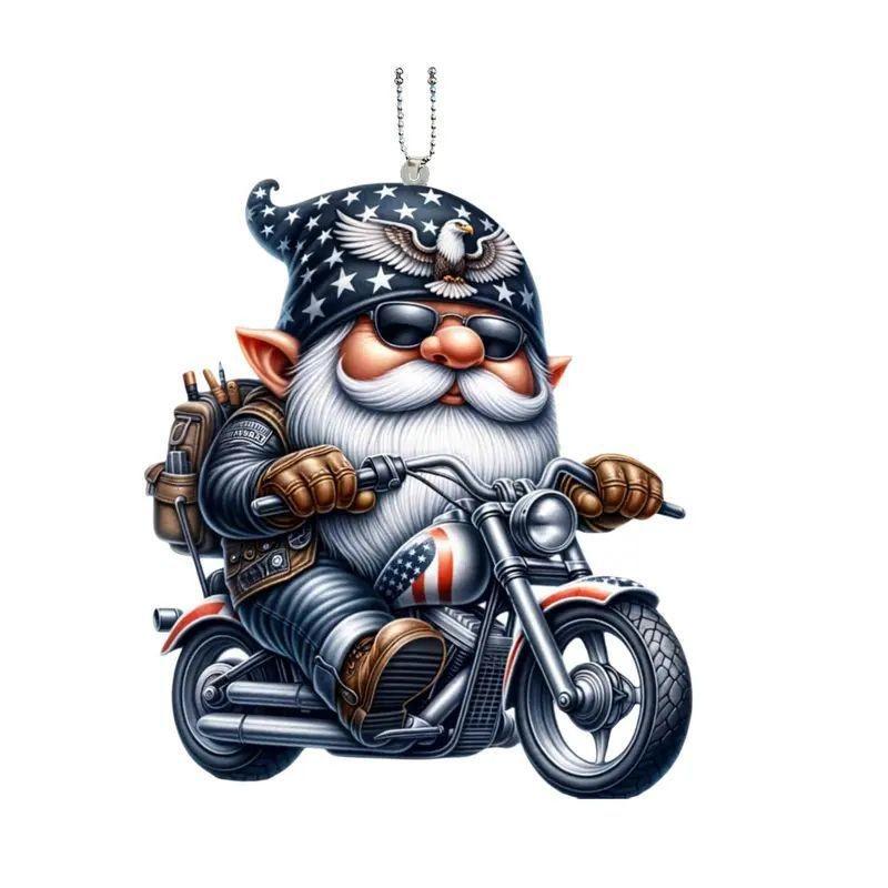 Acrylic Eyecatching Cartoon Car Hanging Decor For Creative Home And Backpack Decoration