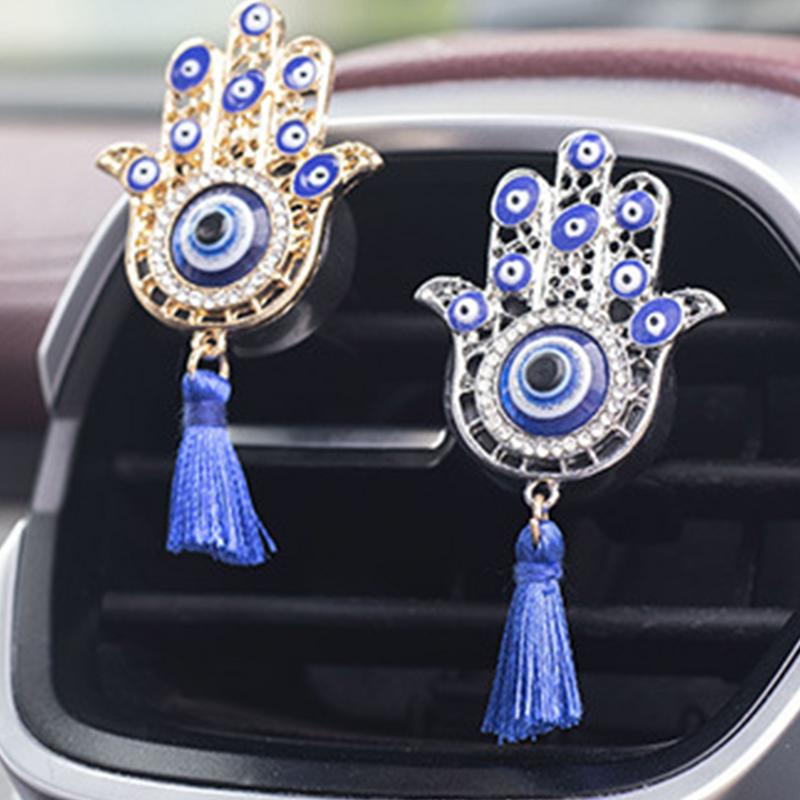 Car Air Freshener Vent Clips Auto Devil's Eye Aromatherapy Diffuser Clip Mysterious And Fashionable Interior Decor Accessories