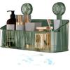 Shower Caddy, Shower Basket Strong Suction Shower Shelf Shower Shower Organizer Bathroom Removable (green Shower Caddy)