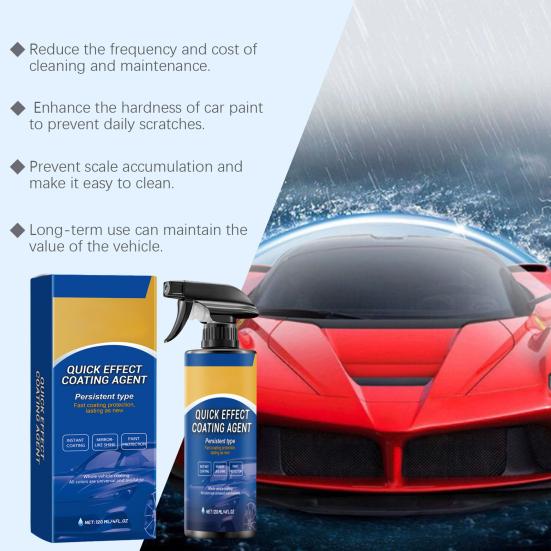 Yousheng Automotive Coating Spray Easy To Use Waterless Car Quick-Acting Coating Agent Car Scratch Remover Wax Polish