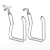 No Drill Adhesive Paper Organizer Toilet Roll Holder, Stainless Steel Heavy Duty Rustproof Kitchen Towel Storage Rack, Wall Mount Stand for