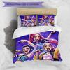 3pcs KPop Demon Hunters17 Design Cover Set - HD Printed Bedding with 1 Cover and 2 Pillowcases - Perfect for Home and Dorm Decor