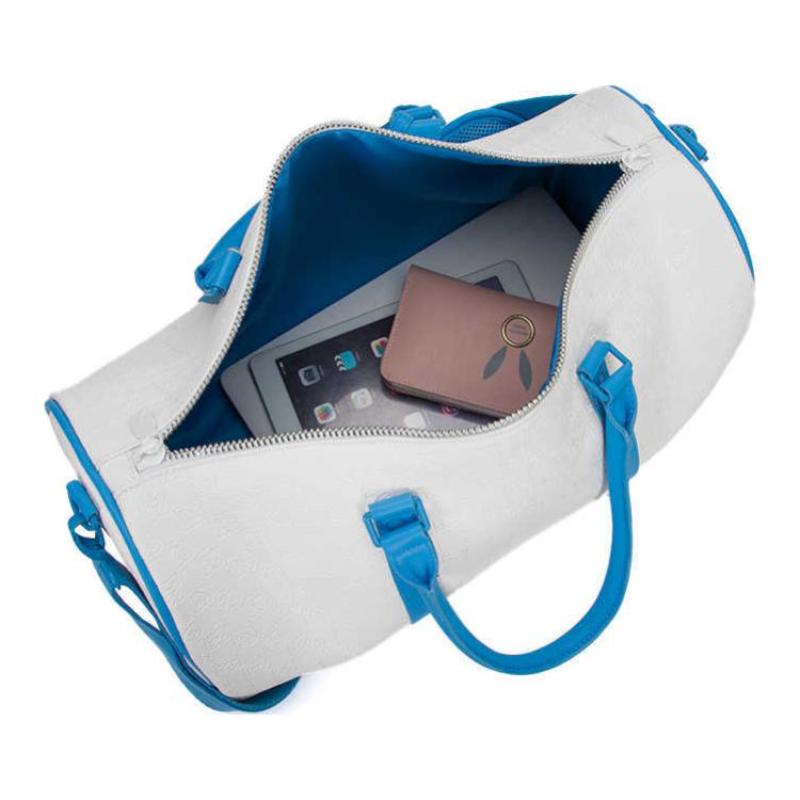 Jordan Polyester Travel Bag Medium Unisex White & Blue Jordan JD2443027AD-003