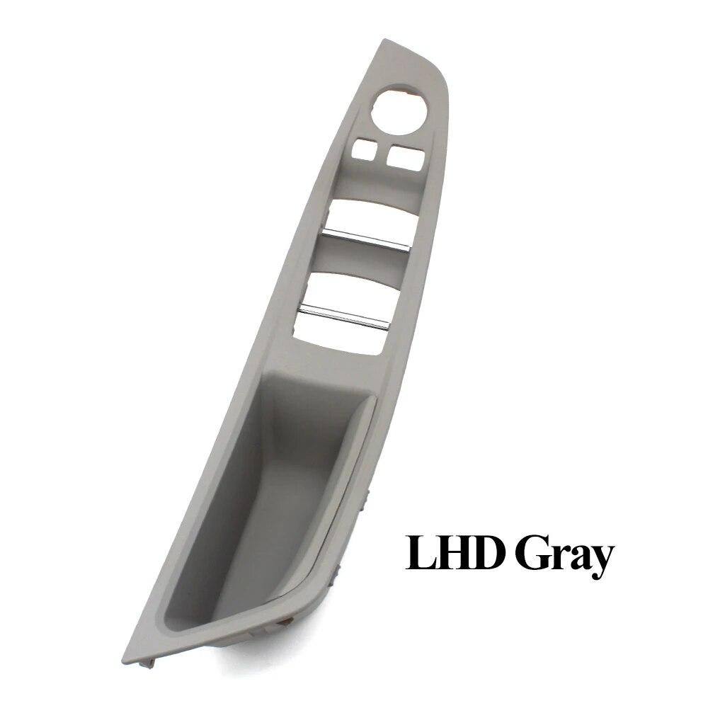 

Пластиковый подлокотник для салона автомобиля, панель переключателя окна, ручка, набор из 7 предметов для BMW 5 серии F10 F11 F18 520i 523i 525i 528i 535i Left Armrest Gray