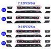 11/12/14PCS Dashboard Air Conditioning AC Heater Control Switch Button For BMW 5 6 7 Series X5 X6 F10 F18 F06 F12 F01 F02 F15