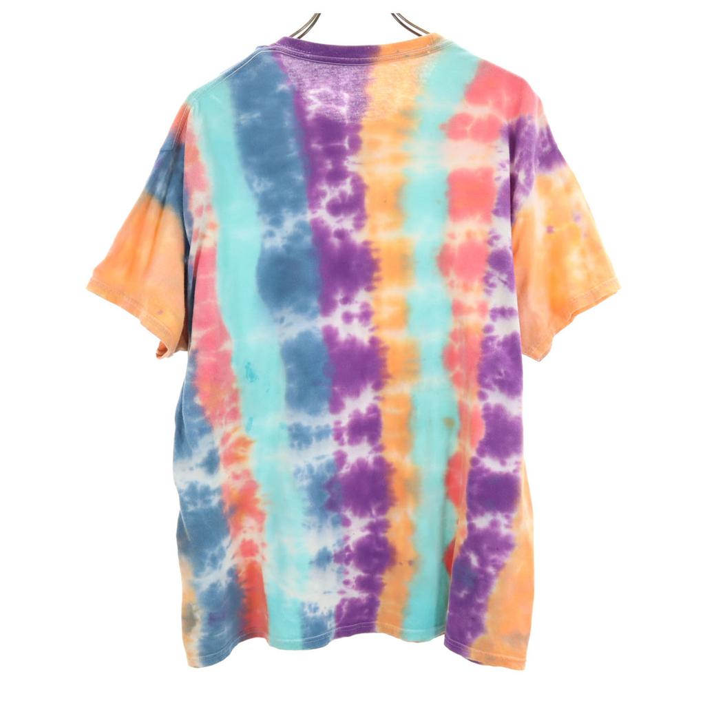 Hanes Tie-dye Short sleeve T-shirt L Multi Men's Used