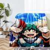My Hero Academia Theme Printed Blanket - Perfect for Couch, Bed, Travel & Outdoor Use | Machine Washable, Cozy & Durable.