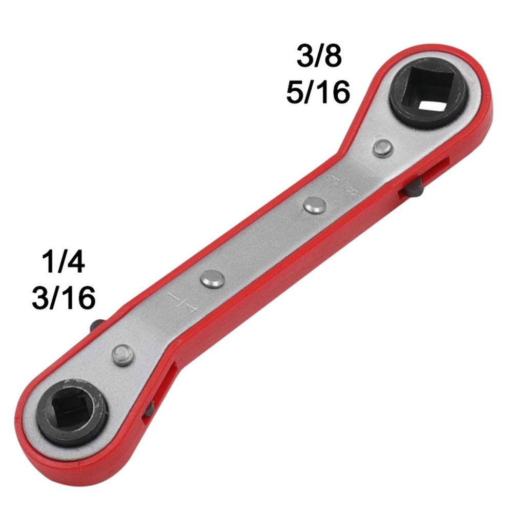 

Metal Ratchet Wrench Portable Repair With Square Head