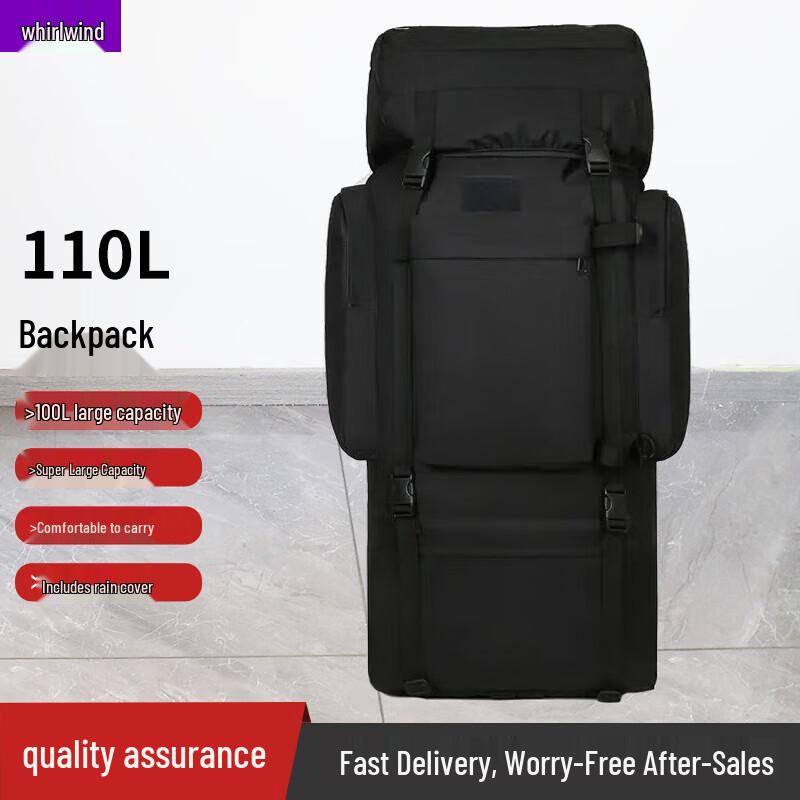 Xuan Shi 110L Large Capacity Outdoor Training Hiking Backpack