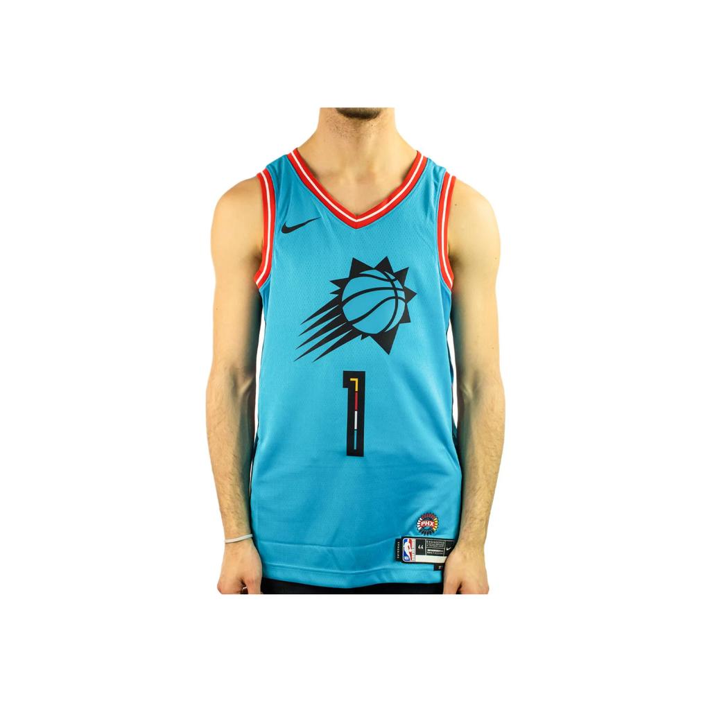 Nike Devin Booker Phoenix Suns Dri-FIT Jersey Dark Turquoise Unisex Streetwear DO9607-416