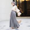 M190# 2023 Women's Pleated Long Skirt - Seven Colors, Southeast Asia & Middle East Style