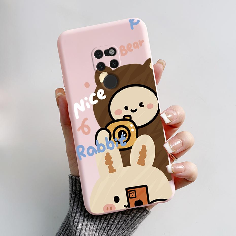 Hülle Für Huawei Mate 20 Pro Hülle Niedliches Kaninchen Panda Abdeckung Schlank Weiches Silikon Handyhülle Für Huawei Mate20 Pro 20Pro Fundas Capa