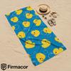 Rubber Duck Bubble Microfiber Beach Towel Quick Dry Sand Free Oversized Soft Absorbent Bath Towel for Swimming Pool Travel Gym
