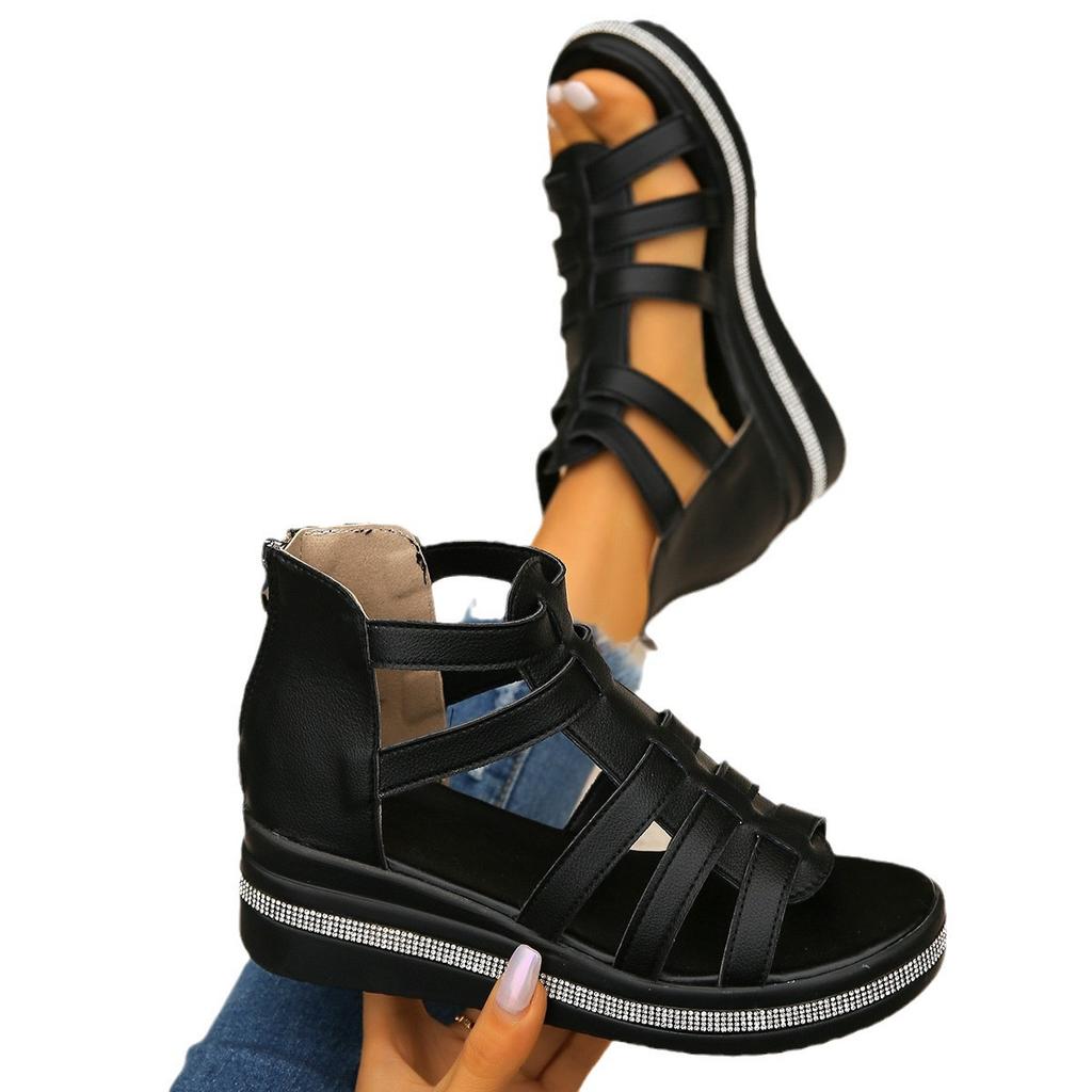 Sandalias 2025 Summer Shoes for Women Plus Size 36-43 Women Platform Sandals