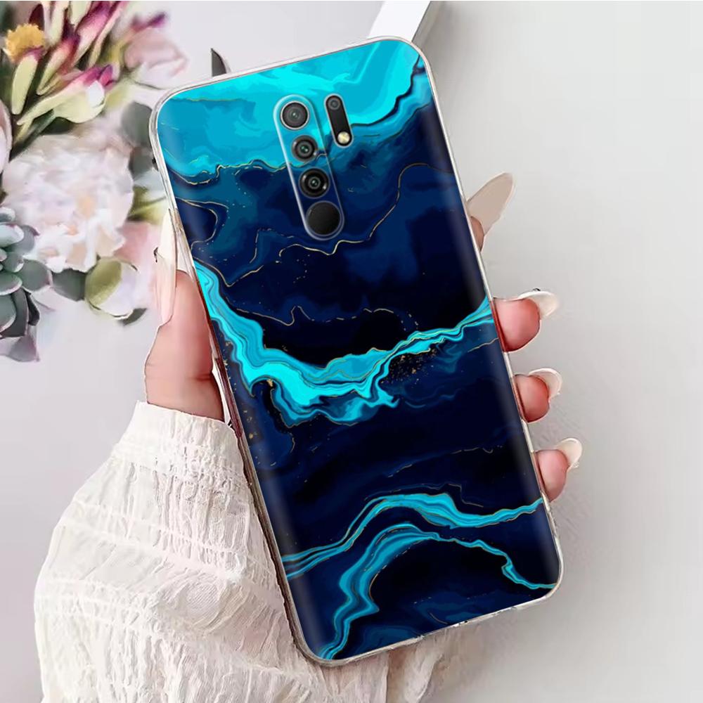 Phone Case For Xiaomi Redmi 9 Case Soft TPU Silicone Back Cover for Xiaomi Redmi 9 Redmi9 Case Transparent Bumper Cover Fundas