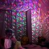 Outdoor Halloween Christmas Lights Projector Water Wave Projector Lamps Waterproof Ocean Ripple Projection Light with Remote