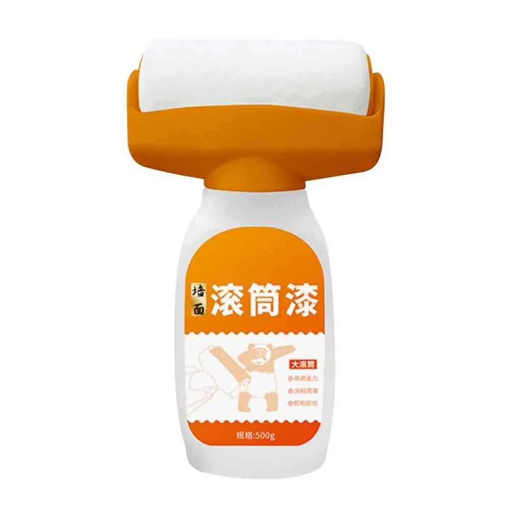 

Антибактериальный валик для краски на водной основе, кисть для ремонта, покраска внутренних стен дома, портативная белая латексная краска, небольшой валик