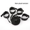 Bed Bondage Restraint Set Adjustable Wrist Ankle Cuffs Comfortable Couples Handcuffs Adult Sex SM Game Lover Intimate Play Kit