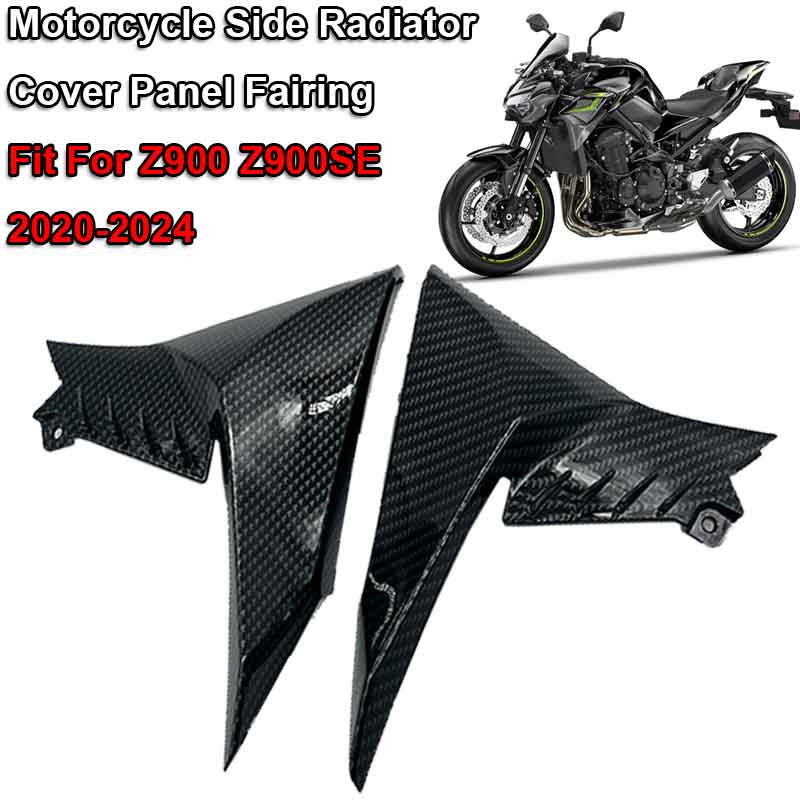 Z 900 2020-2024 Motorcycle Accessories Radiator Front Gas Tank Side Trim Insert Cover Panel Fairing Fit For KAWASAKI Z900 Z900SE