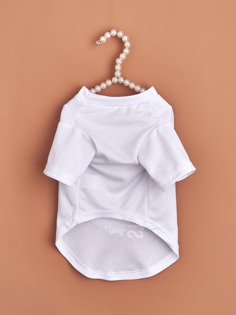 Pet Cloth Dog T-shirt with Cool and Dazzling Tiger Pattern Printed Clothes for Doggy Dog Cat Cool Apparel Costume Kitten