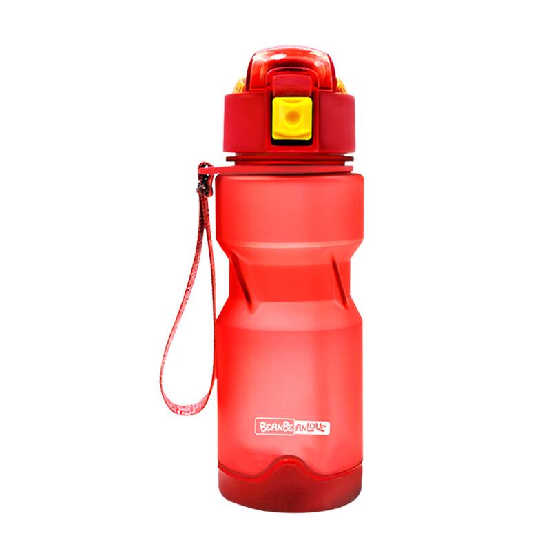 BEANBEANLOVE Frosted Plastic Sports Water Bottle