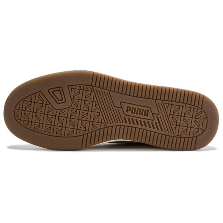 Puma Caven 2.0 Lux Sd Retro Casual Breathable Low-Top Sneakers Unisex Sneakers White Light-Brown 401277-02