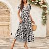 Women's Flowy Dresses Women's Summer Dresses Casual Short Sleeve Maxi Dresses Formal Maxi Dresses