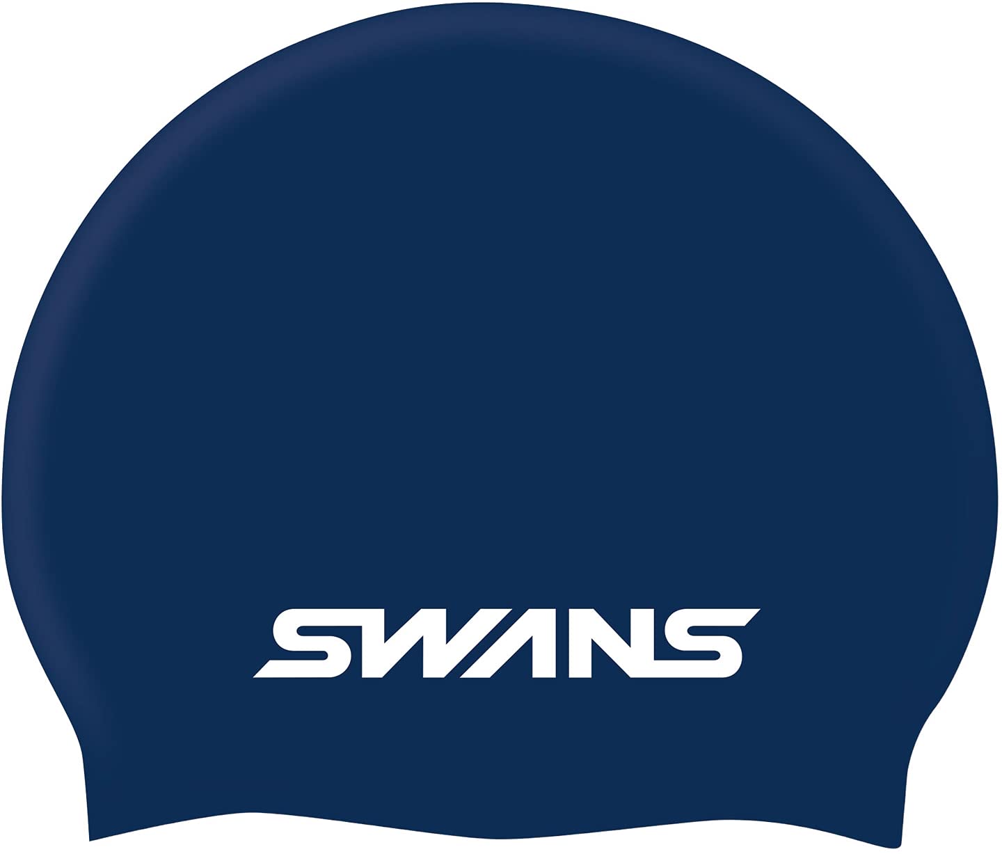 SWANS Swim Cap Swim Cap Silicone Cap SA7 Navy (NAV) free