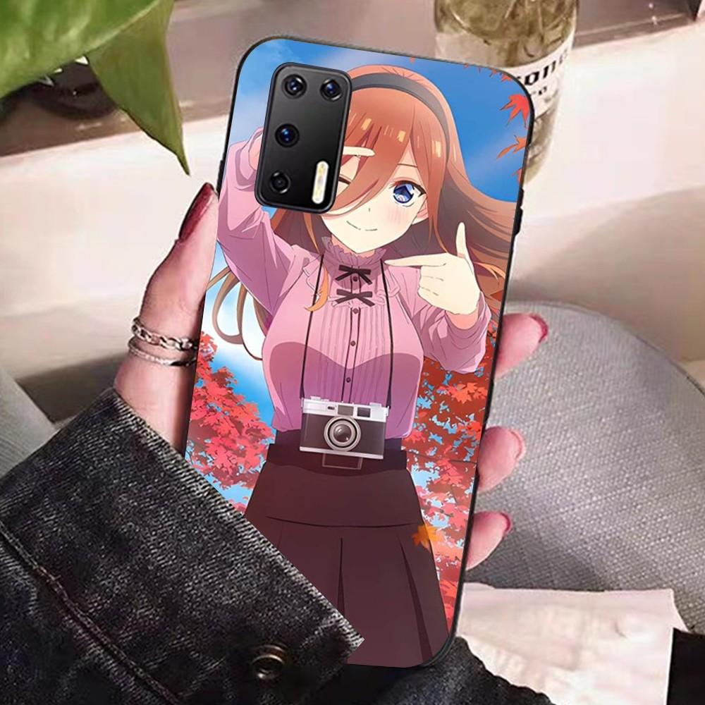 Cartoon Characters Nakano Miku Phone Case For Huawei P 8 9 10 20 30 40 50 Pro Lite Psmart Honor 10 Lite 70 Mate 20lite