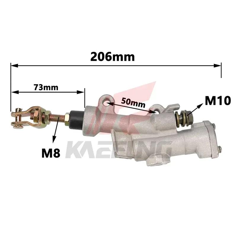

Motorcycle Aluminum Rear Brake Pump Master Cylinder For YAMAHA XT250 XG250 WR250F WR250R WR250X WR450F YZ125 YZ250 Moto Parts