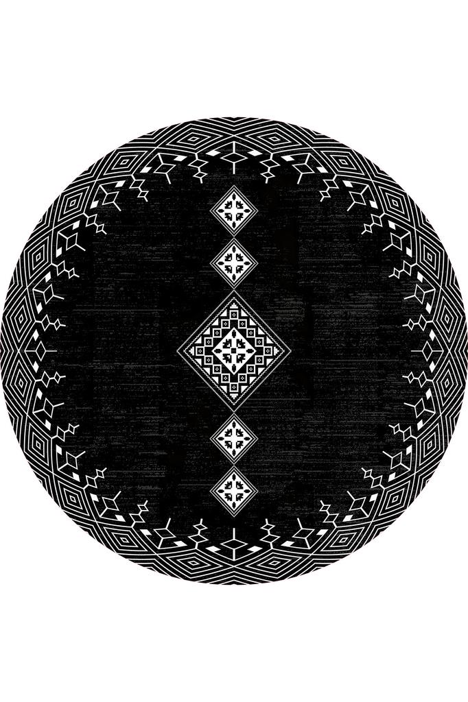 Rovigo Home Washable Round Printed Carpet RHM7312-SD1108