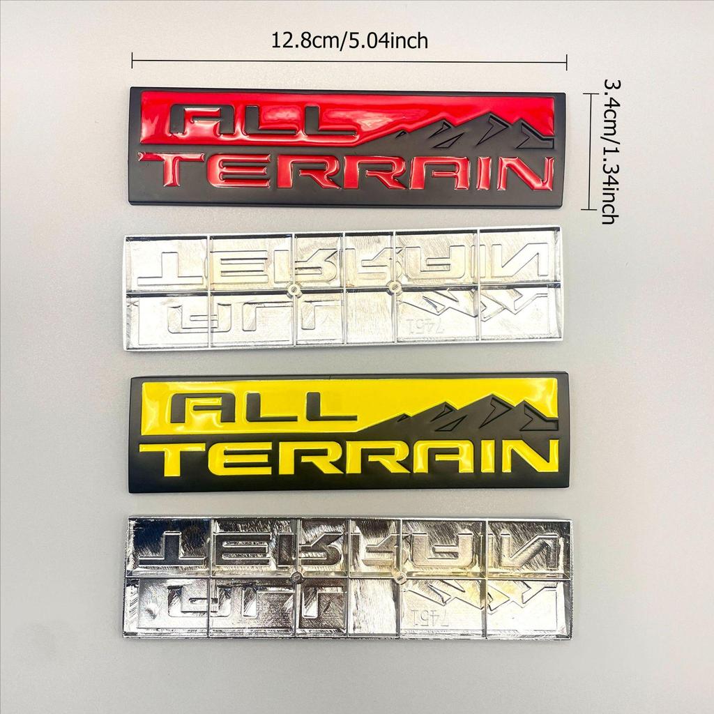 Chevrolet Pickup Trucks All-Terrain Logo Decal for Off-Road Use.