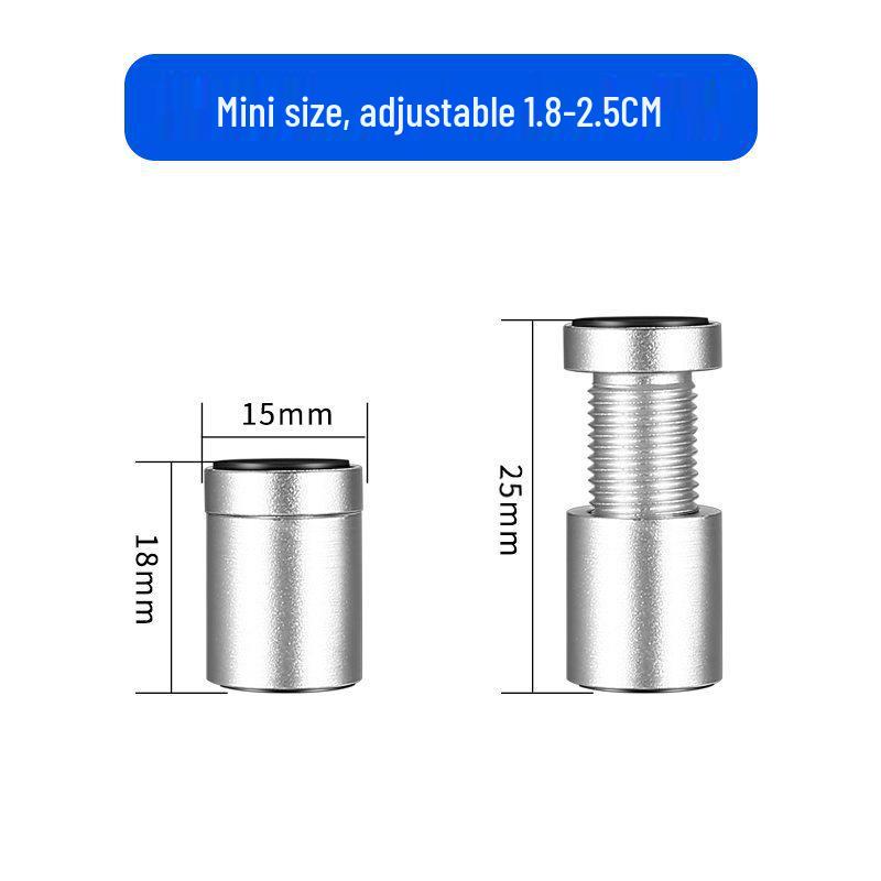 Telescopic All-Aluminum Magnetic GPU Support Bracket for RTX 4090/3070 - Anti-Bending, Adjustable.