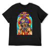 The Patron Saint of Diners, Drive-in’s, and Dives T-Shirt Man Clothes Cotton Man T-shirts Vintage Clothes Men T Shirts