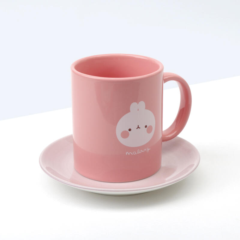 Soft pink mug