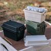 Seasoning Bottle Set Storage Box Portable Travel Camping Seasoning Dispenser Set Stackable Organizer Mini Desktop Storage Case