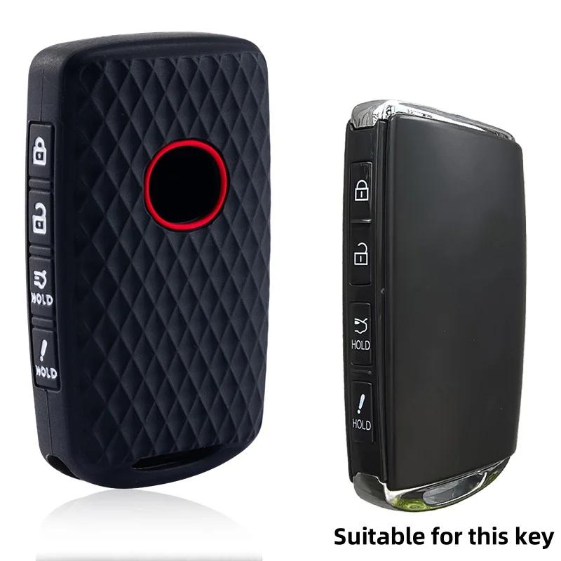 

New silicone key holder for keys cover car key case for mazda 3 6 cx30 MX30 cx9 x9 cx5 x5 cx8 MX5 ss30 accessories чёрный
