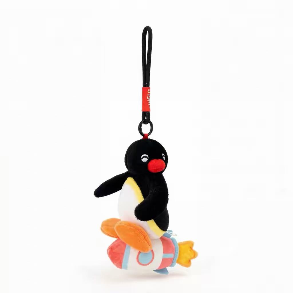 Youmai Penguin Sitting Pose Plush Toy Pinga Doll Ornament for Claw Machines