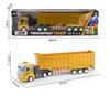 Double Trailer Decker Container Truck Engineering Vehicle Model Children Toy