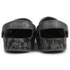 Crocs Classic Clog Lightweight, Comfortable, and Soft Beach Black Sandals Unisex 'Gray White'