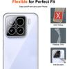 Crystal Silicone Soft Case For Xiaomi 15T 15 14T 14 T  T Pro Clear Ultra Thin Back Shell For Xiaomi 15Ultra Cover