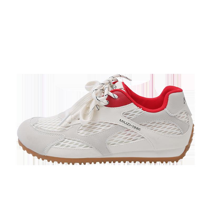 BN Mesh Breathable Forrest Gump Shoes Women's Summer New Platform Casual Shoes Retro Color Matching Sports Moral Training