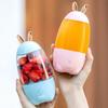 Portable Mini Size Fruit Juicer, Household Portable USB Rechargeable Juicer Cup, Fruit Blender Mixer, Lovely Rabbit Dropshipping