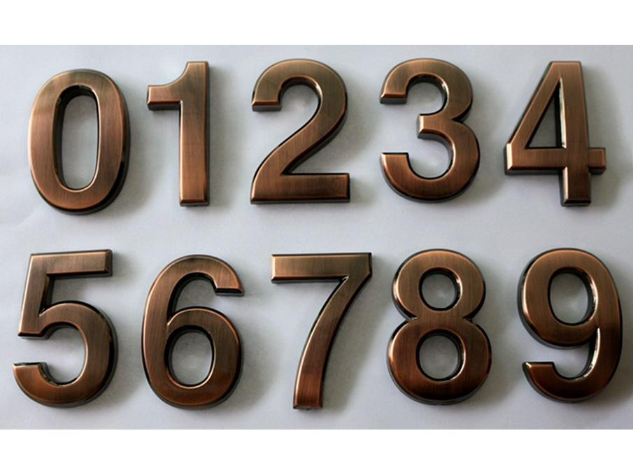 Letreros Digitales Galvanizados de Metal y Placas de Número de Casa por Trustworthy Joint Creation Enterprise