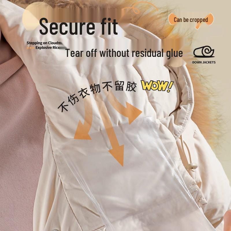 Anti-Dirt Collar & Cuff Protector Stickers: Transparent, Stain-Proof Liners for Jackets & Shirts